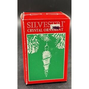 Silvestri‎ Christmas Holiday Ornament Crystal Dangles